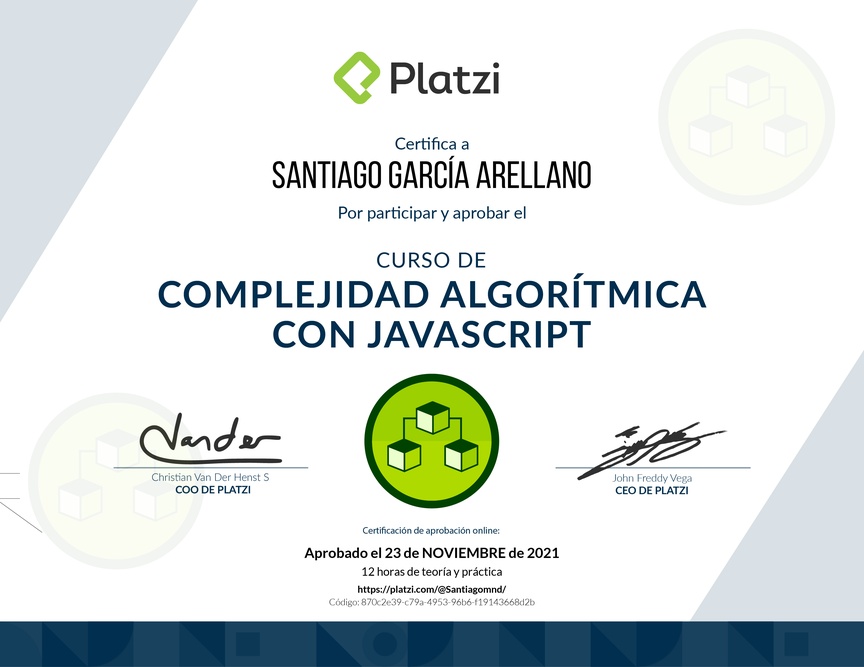 Algorithmic Complexity Course with JavaScript