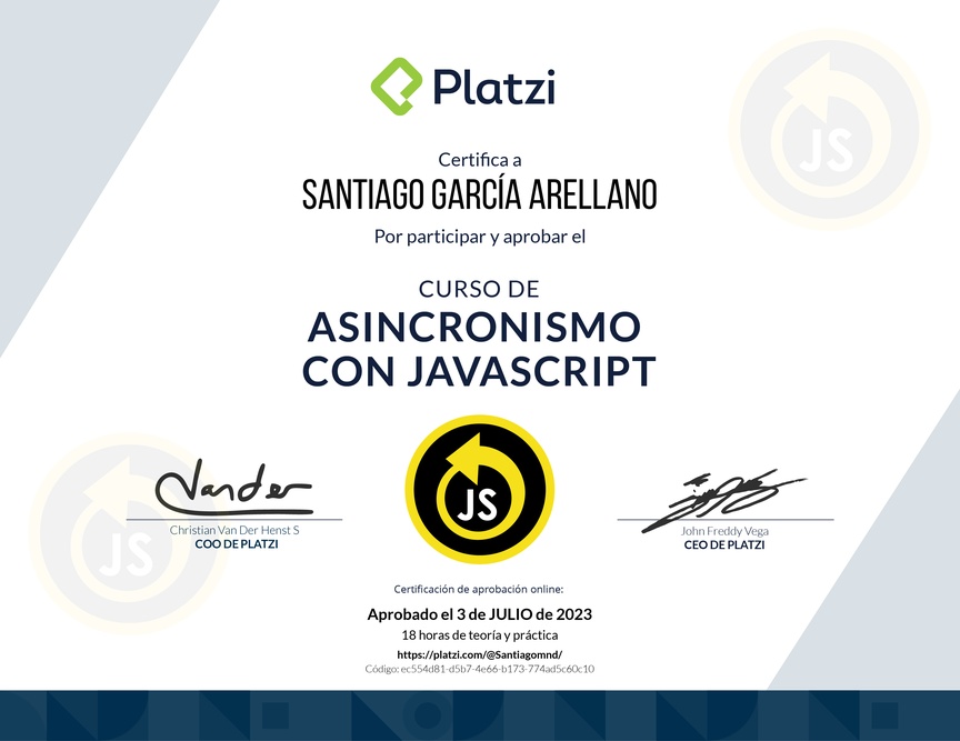 Curso de Asincronismo con JavaScript 2022